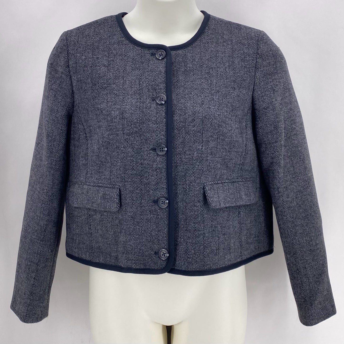 Size 14 J CREW Chevron Jacket