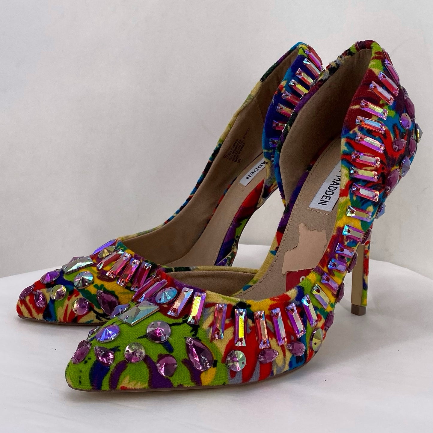 Multi-Color W Shoe Size 8 STEVE MADDEN Heels