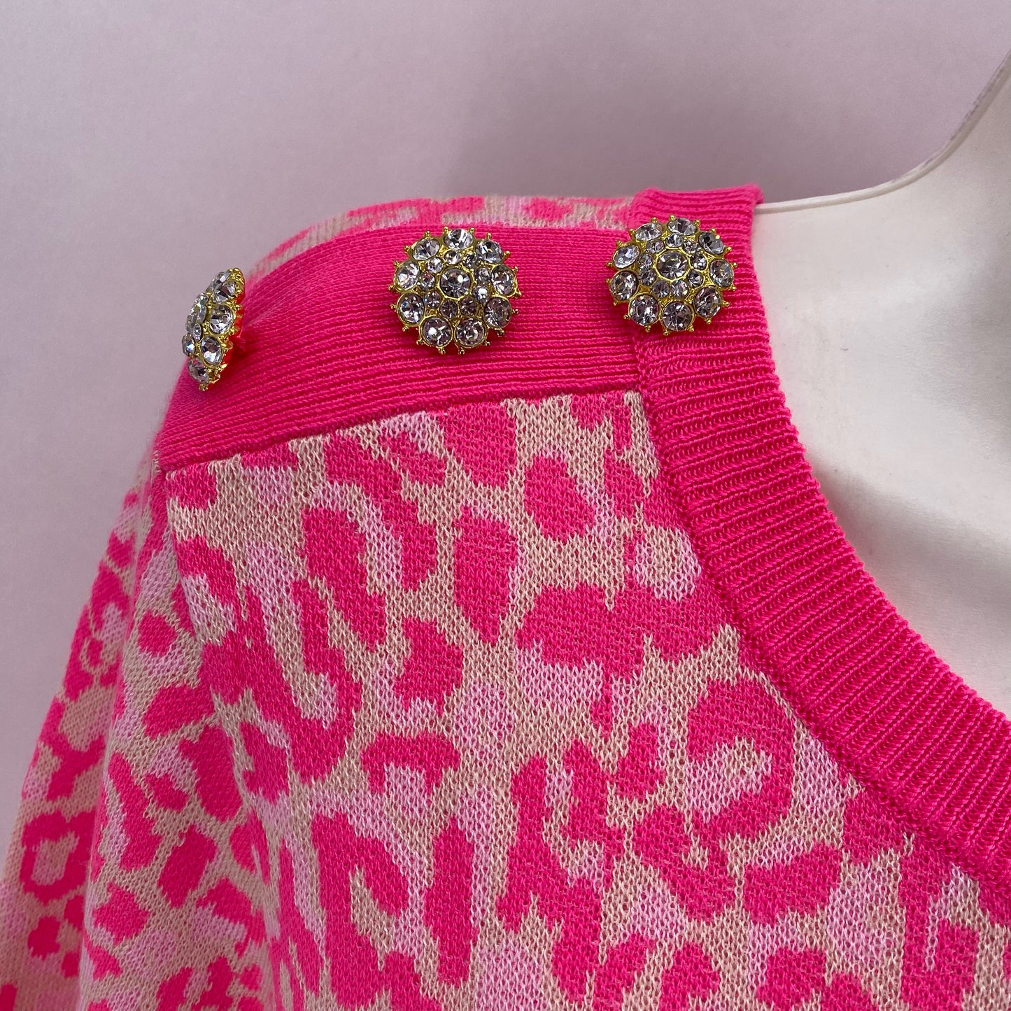 Size L LILLY PULITZER Animal Print Sweater