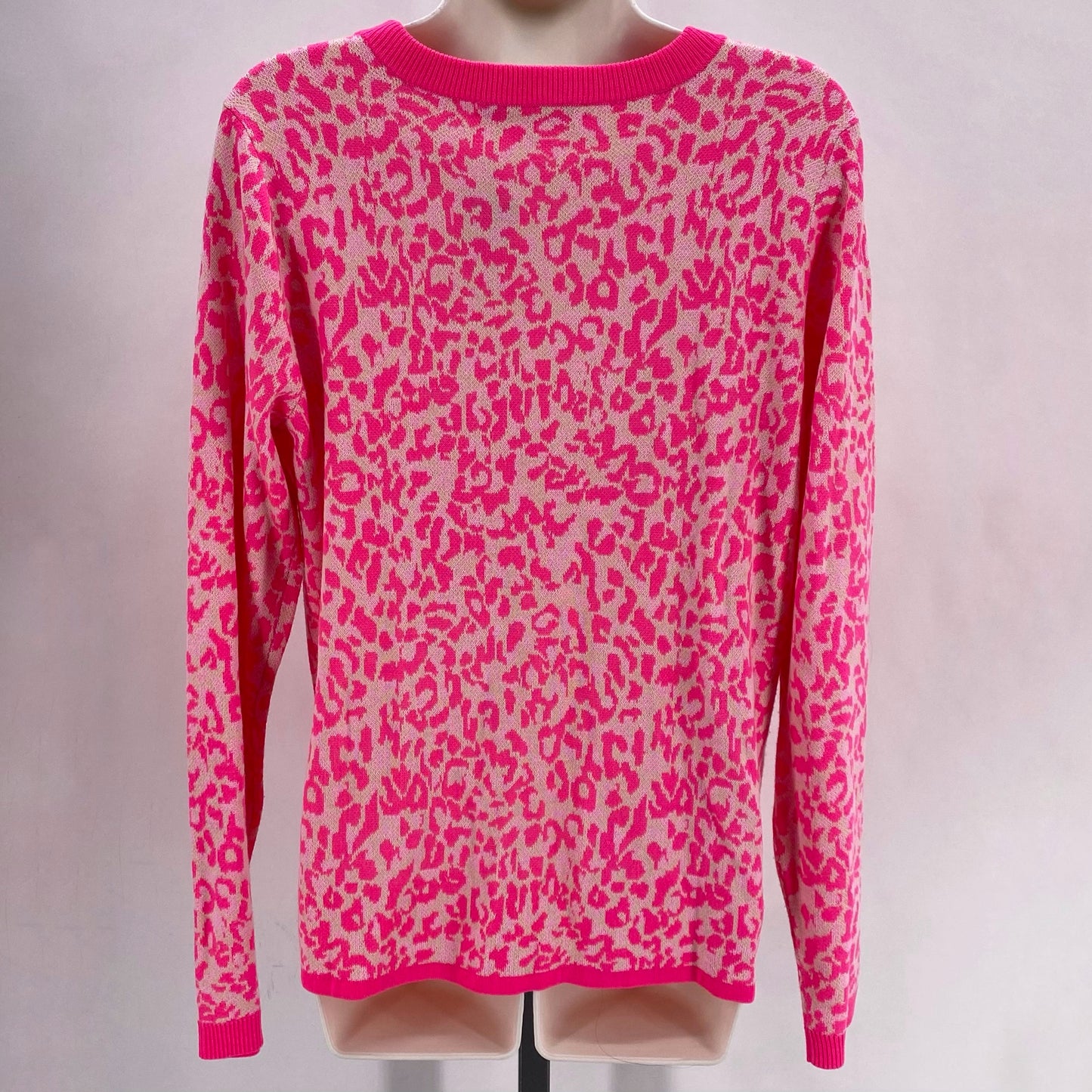 Size L LILLY PULITZER Animal Print Sweater