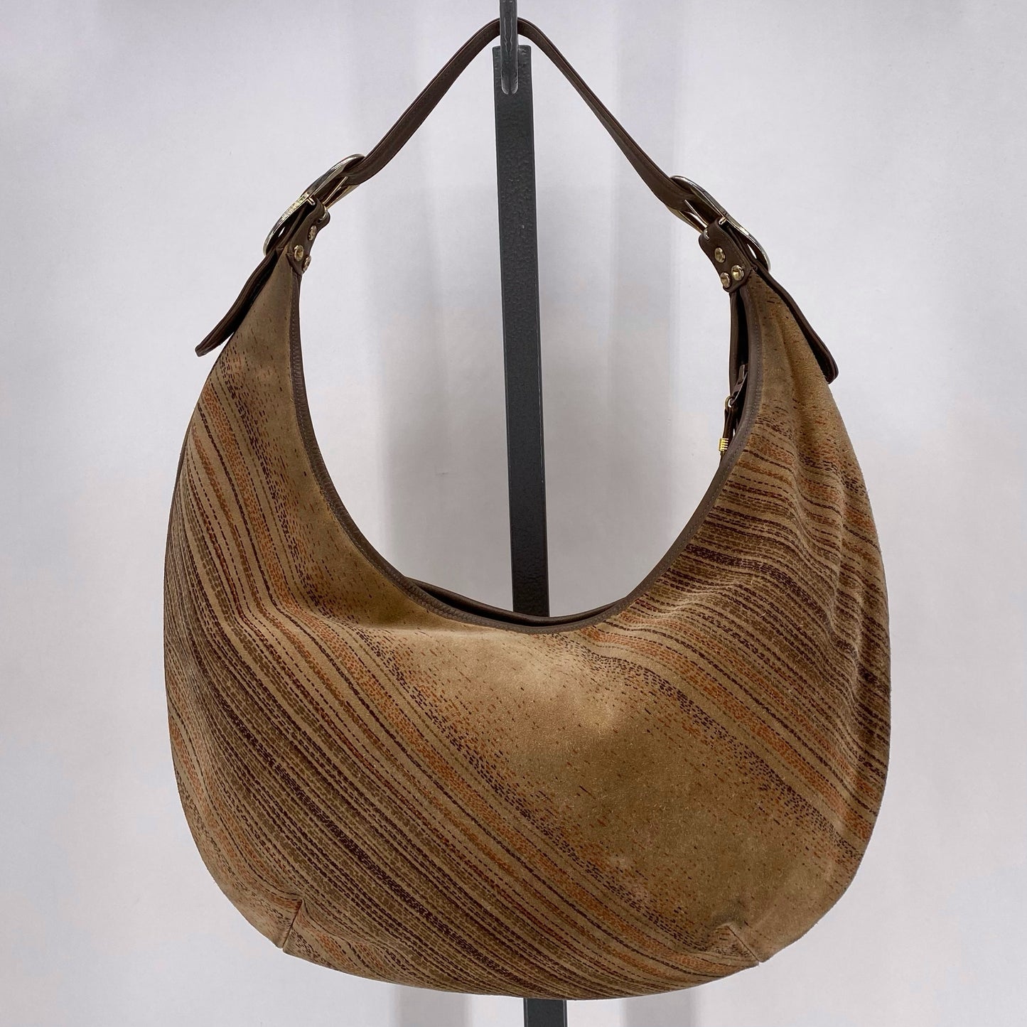 BROWN Leather Shoulder Bag