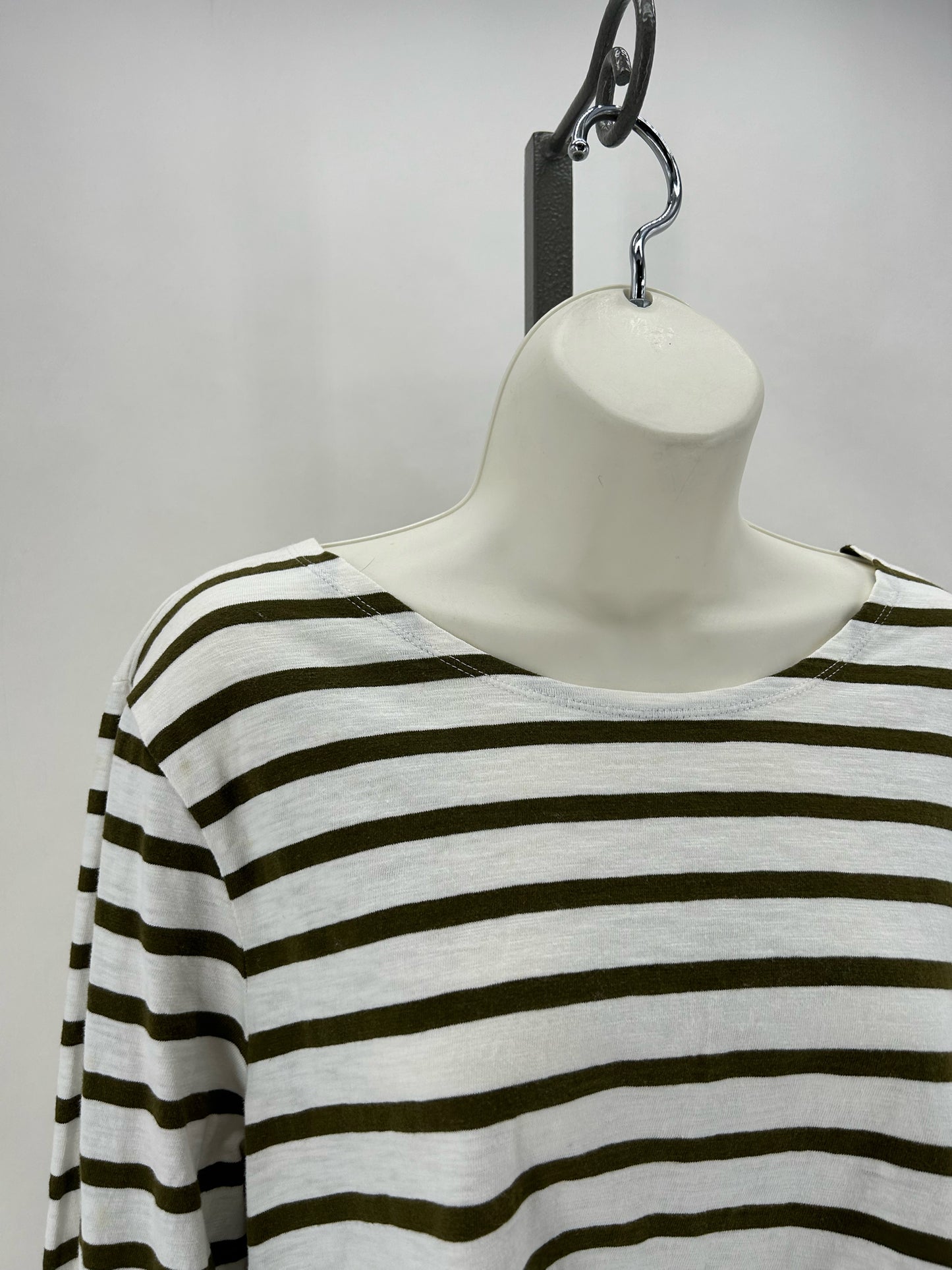 Size XL J CREW Stripe Shirt