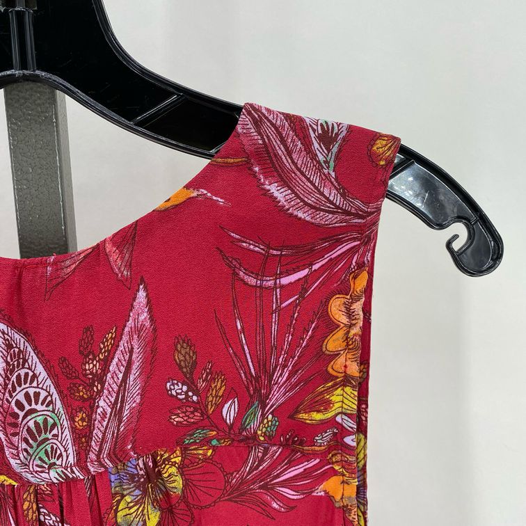 Size M FREE PEOPLE Floral Tunic