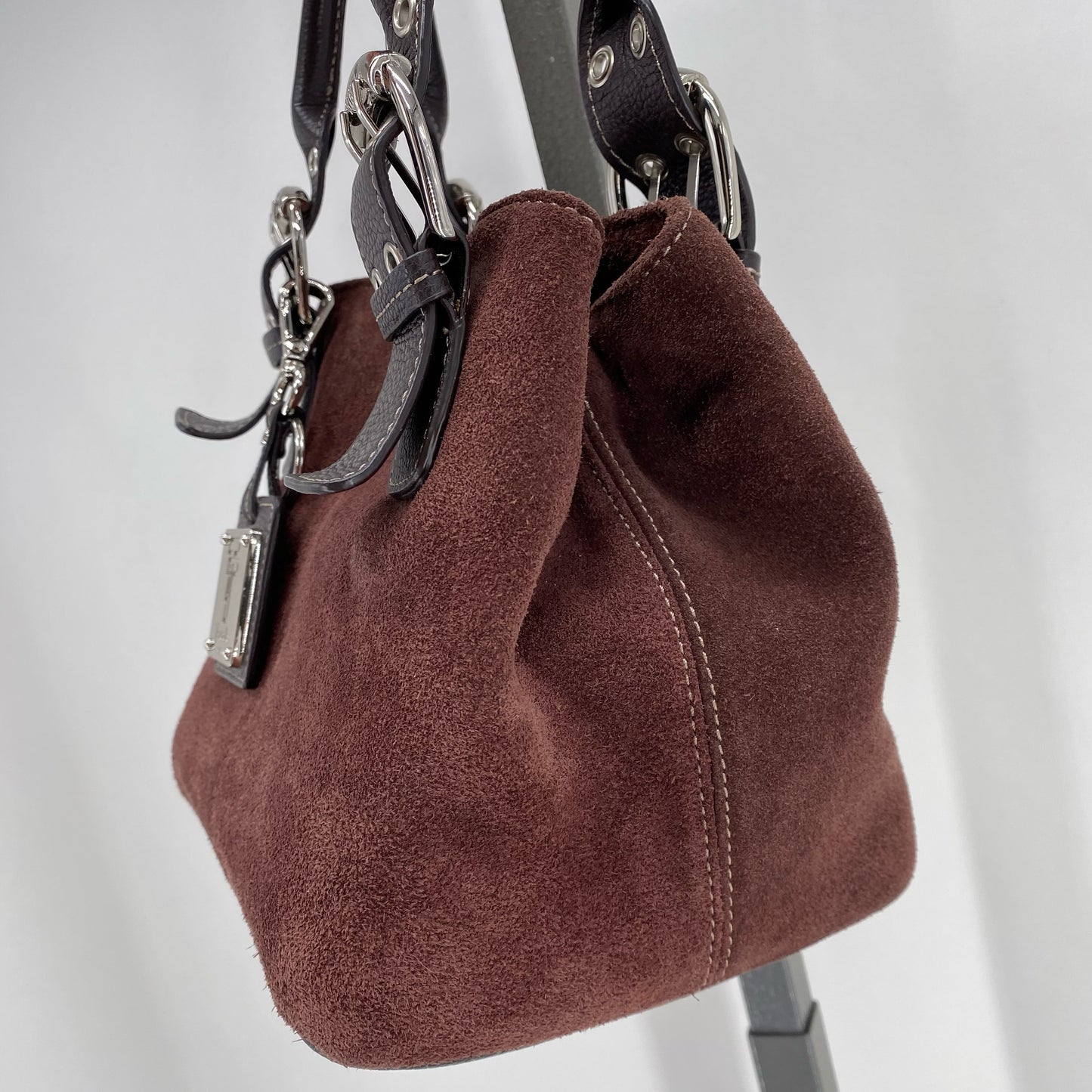 BROWN TIGNANELLO Leather Tote