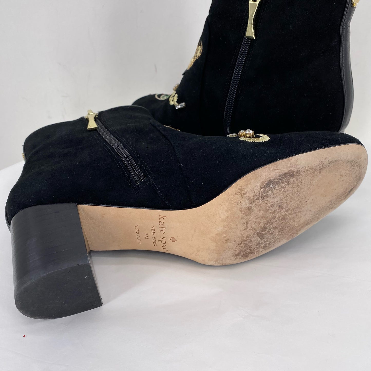 Black W Shoe Size 7 KATE SPADE Boots