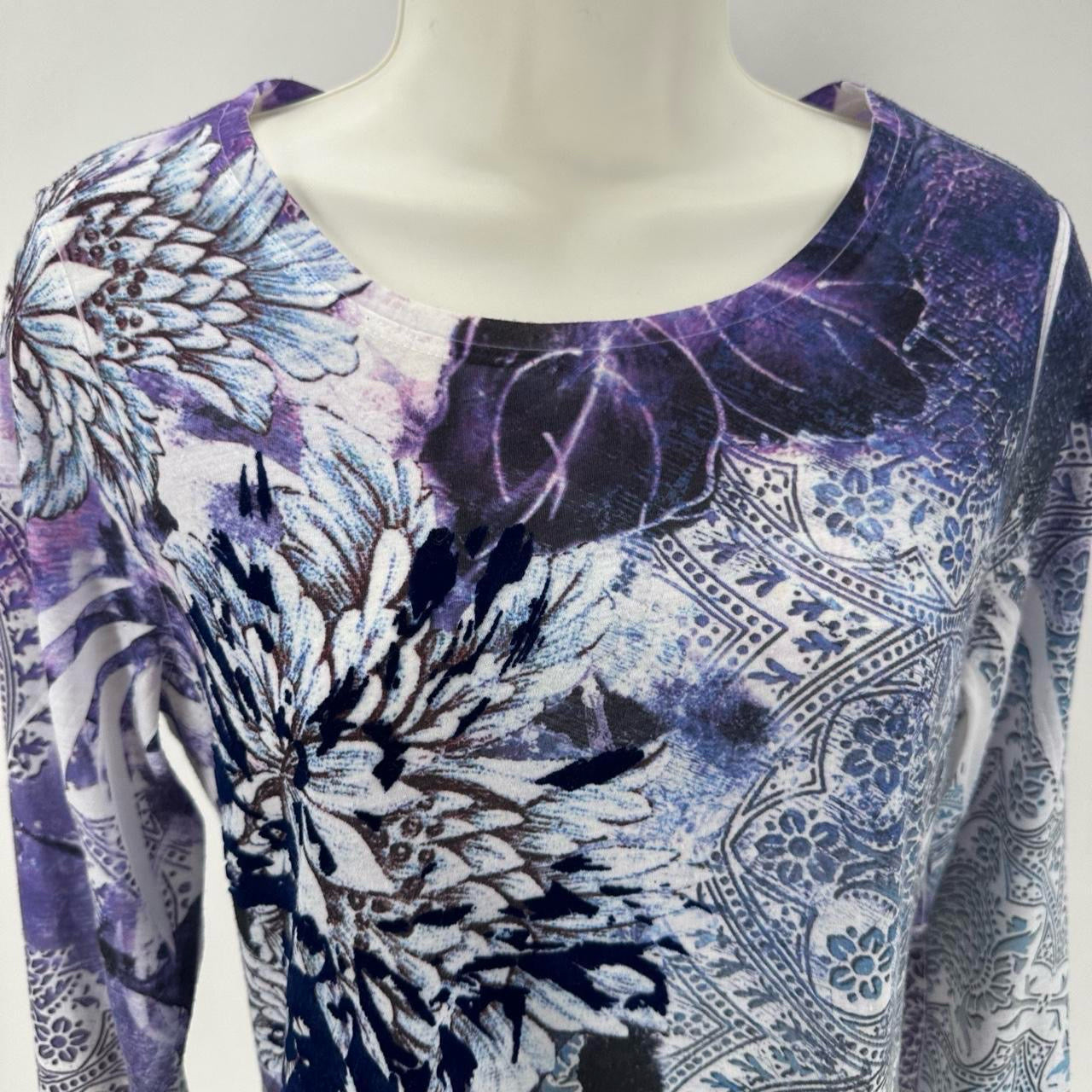 Size S COLDWATER CREEK Floral Shirt