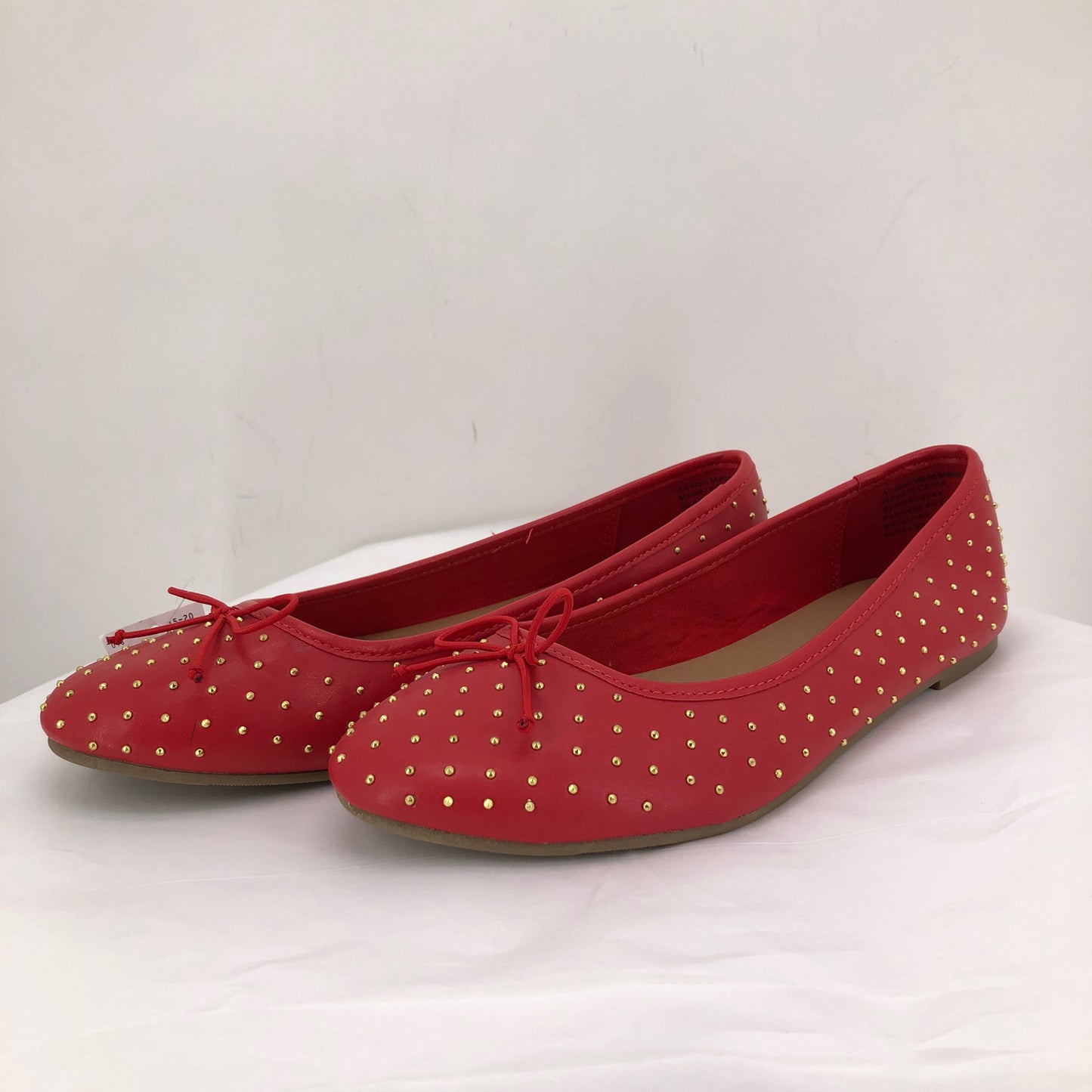 Red W Shoe Size 10 BRASH Flats