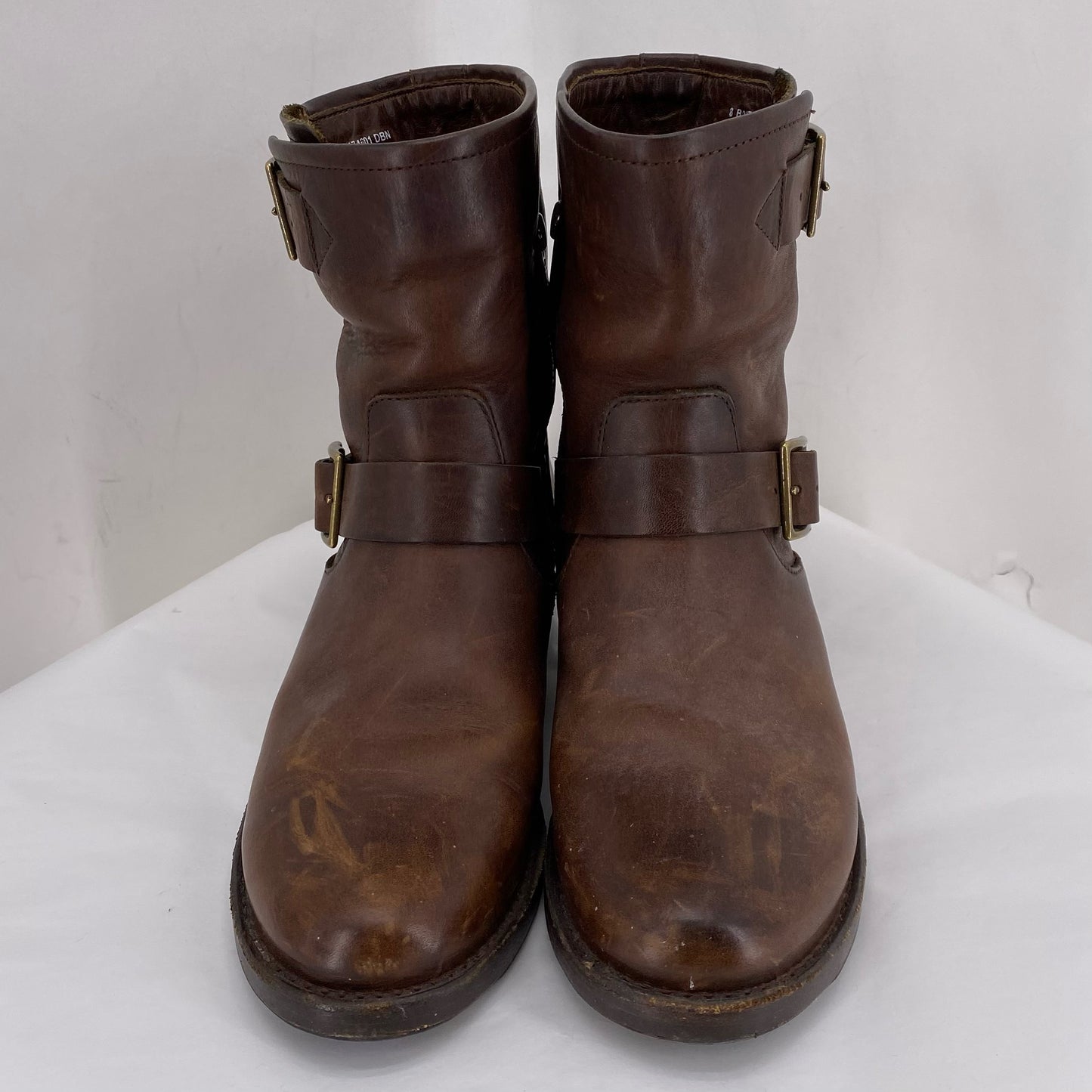 BROWN W Shoe Size 8 FRYE Boots