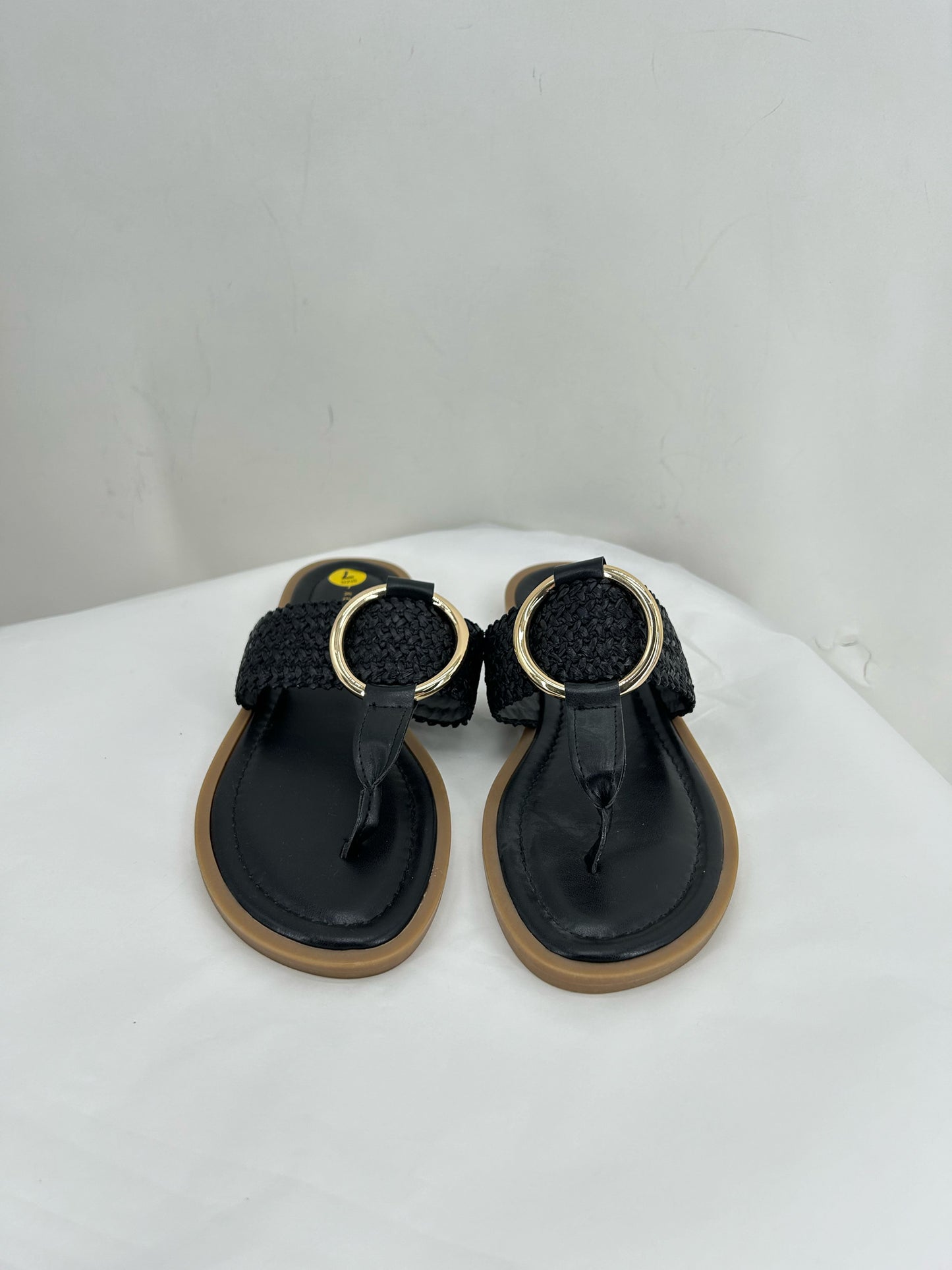 Black W Shoe Size 7 KELLY & KATIE Sandals
