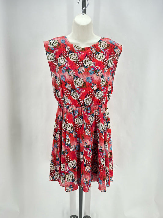 Size S ALICE & OLIVIA Silk Floral Dress