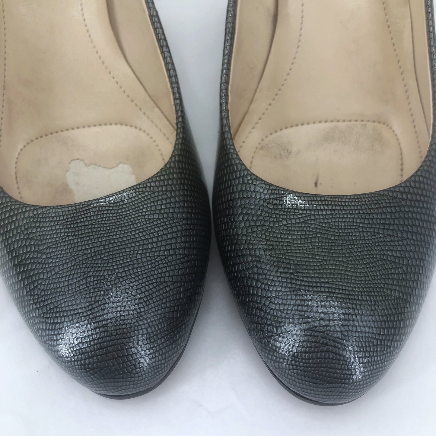 Green W Shoe Size 8.5 CALVIN KLEIN Pumps