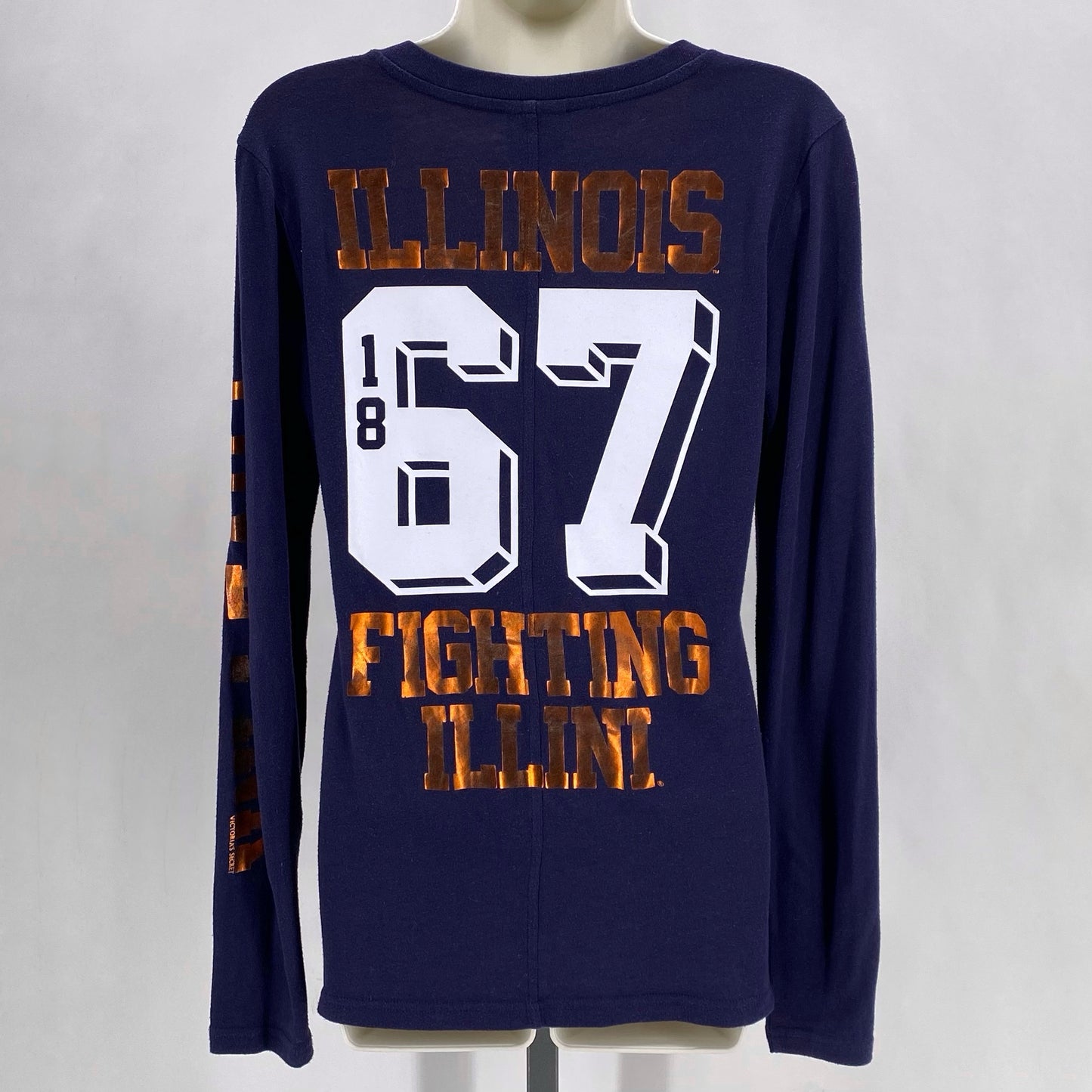 Size XS PINK ILLINI Shirt