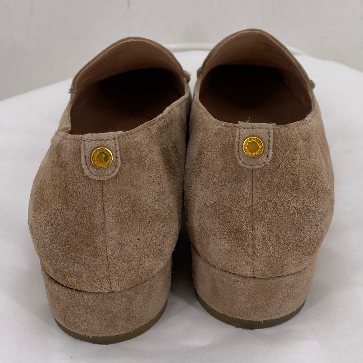 Tan W Shoe Size 7.5 COLE HAAN Flats