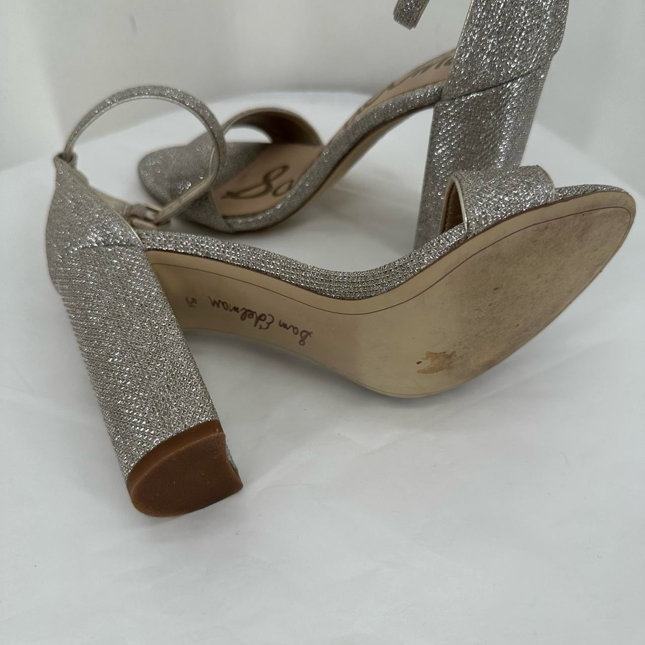 GOLD W Shoe Size 5.5 SAM EDDELMAN Heels