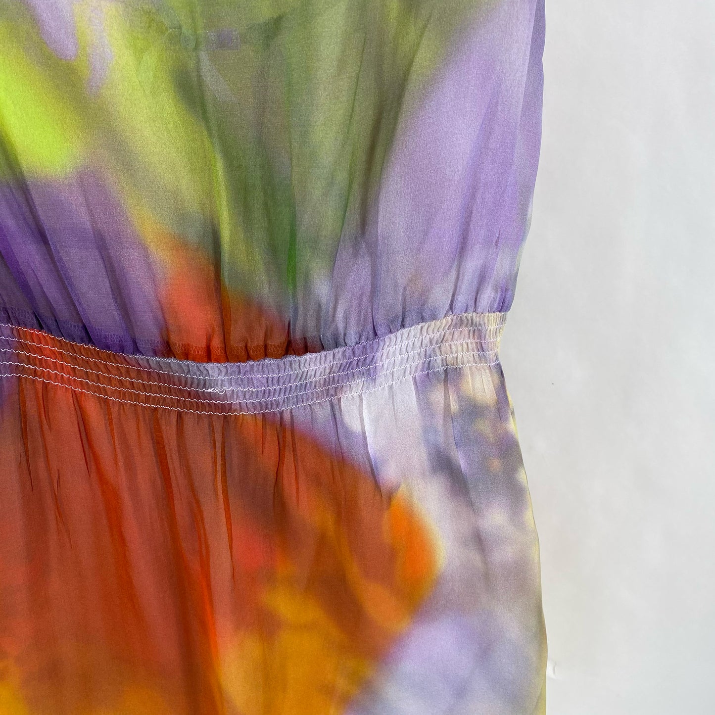 Size 4 LEIFSDOTTIR Silk Watercolor Dress