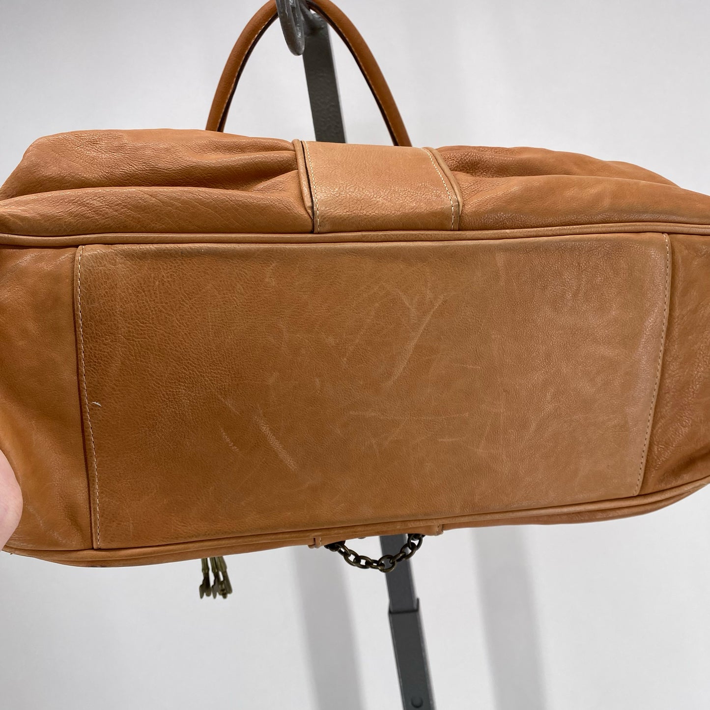 Tan Satchel