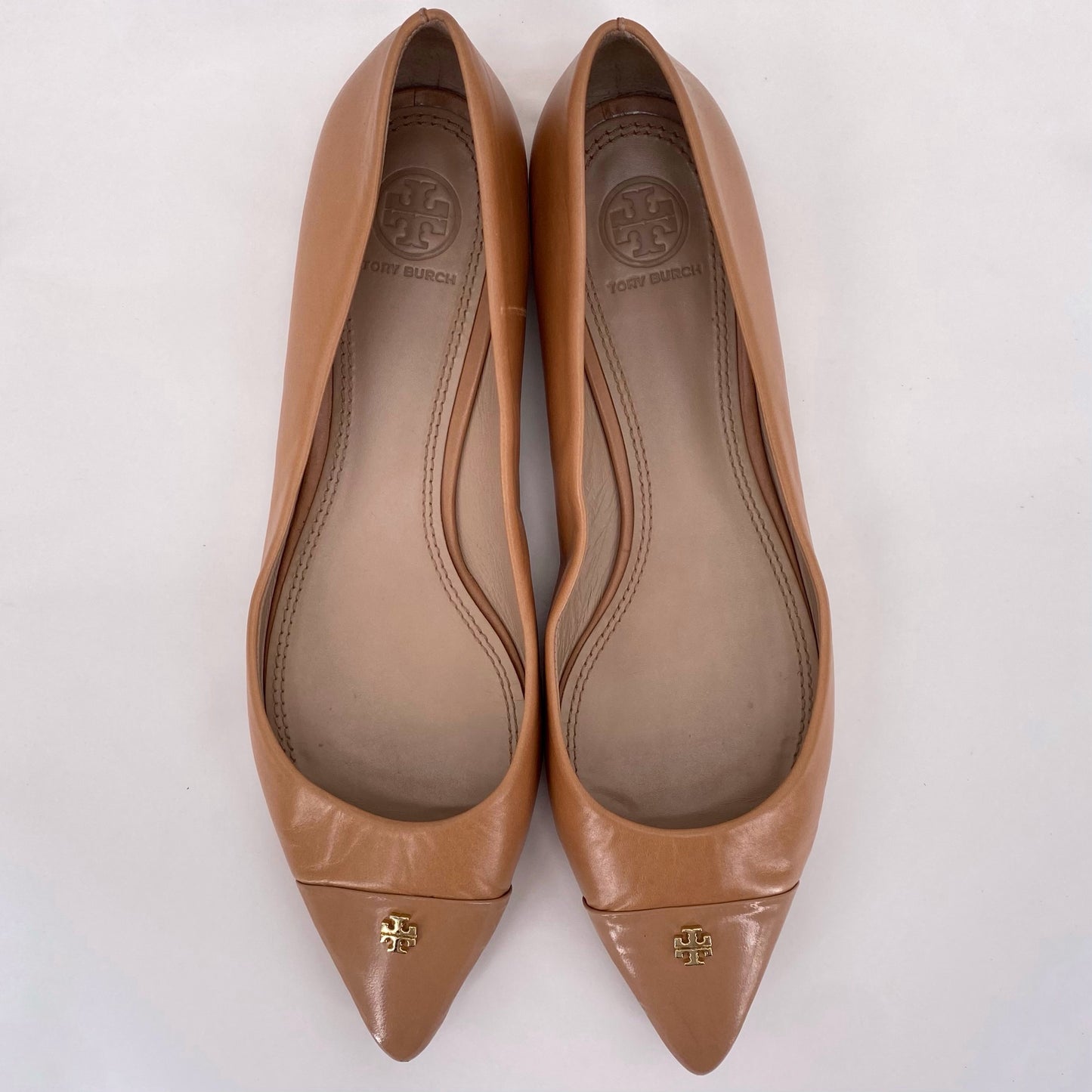 Nude W Shoe Size 9 TORY BURCH Flats