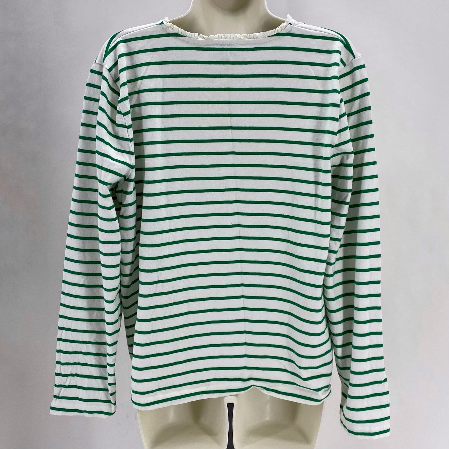 Size XL J CREW Stripe Shirt