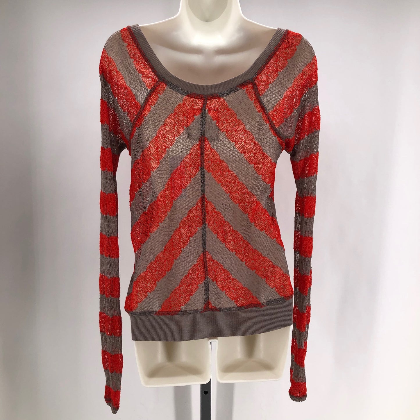 Size M WE THE FREE Stripe Sweater