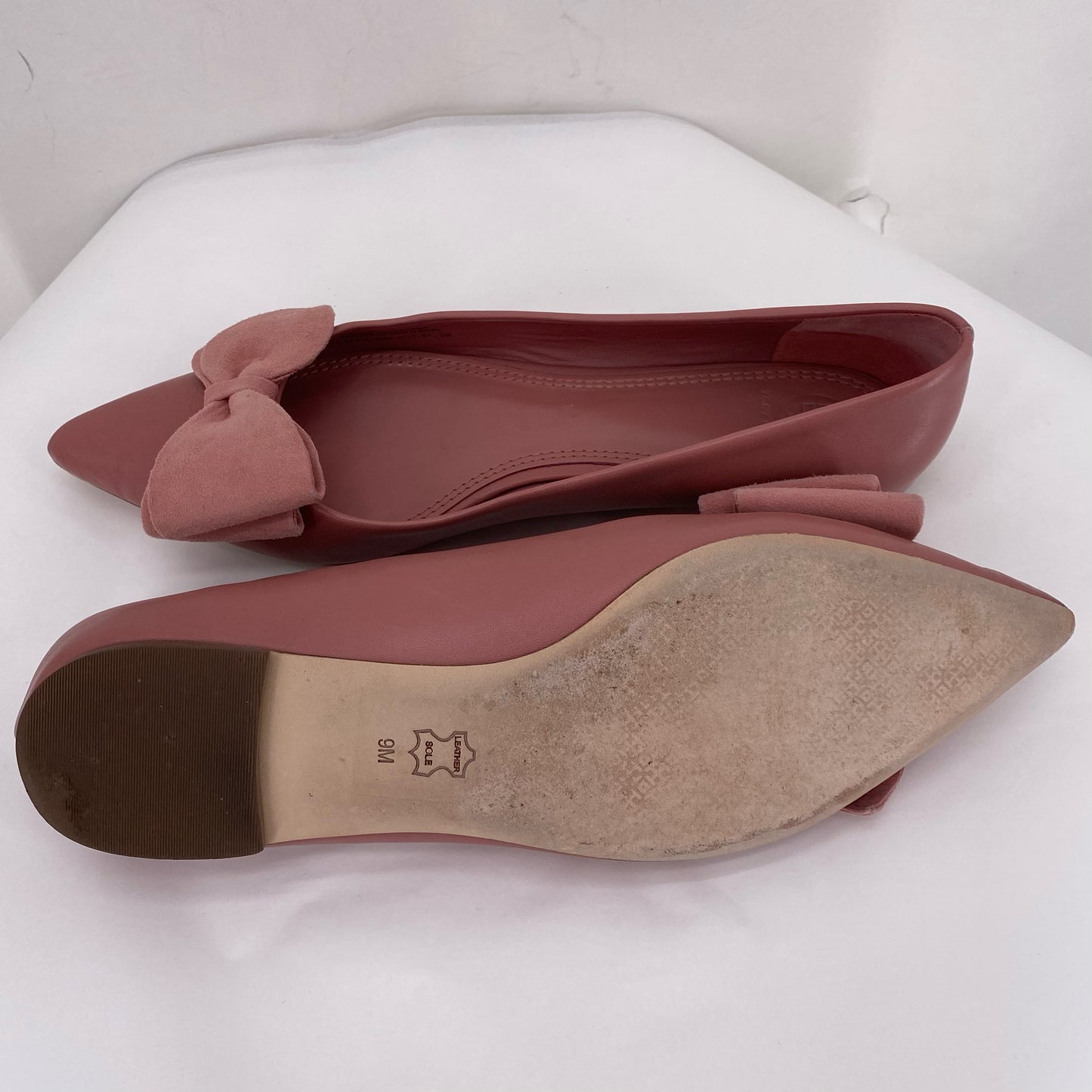Pink W Shoe Size 9 TORY BURCH Flats