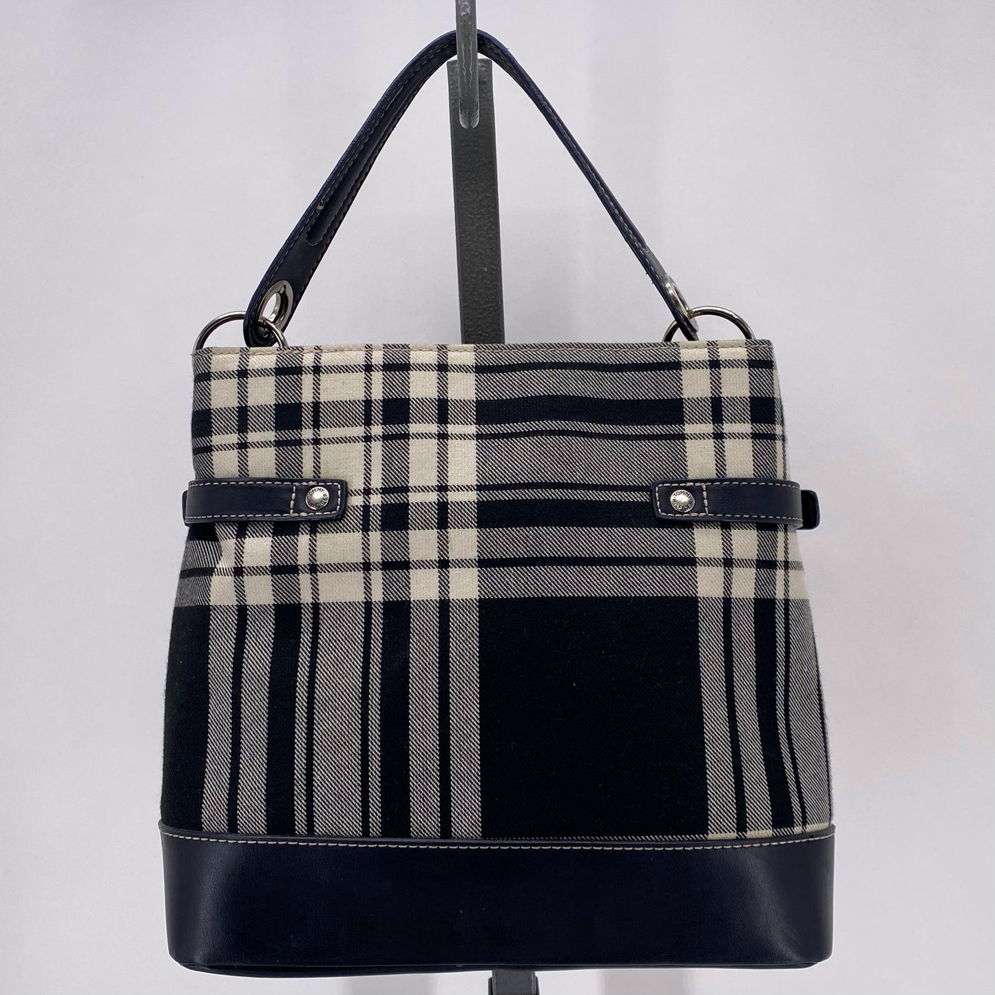 BLACK/WHITE TOMMY HILFIGER Tote