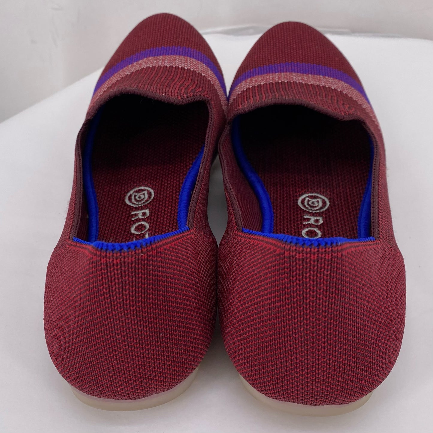 Red W Shoe Size 9 ROTHY'S Flats
