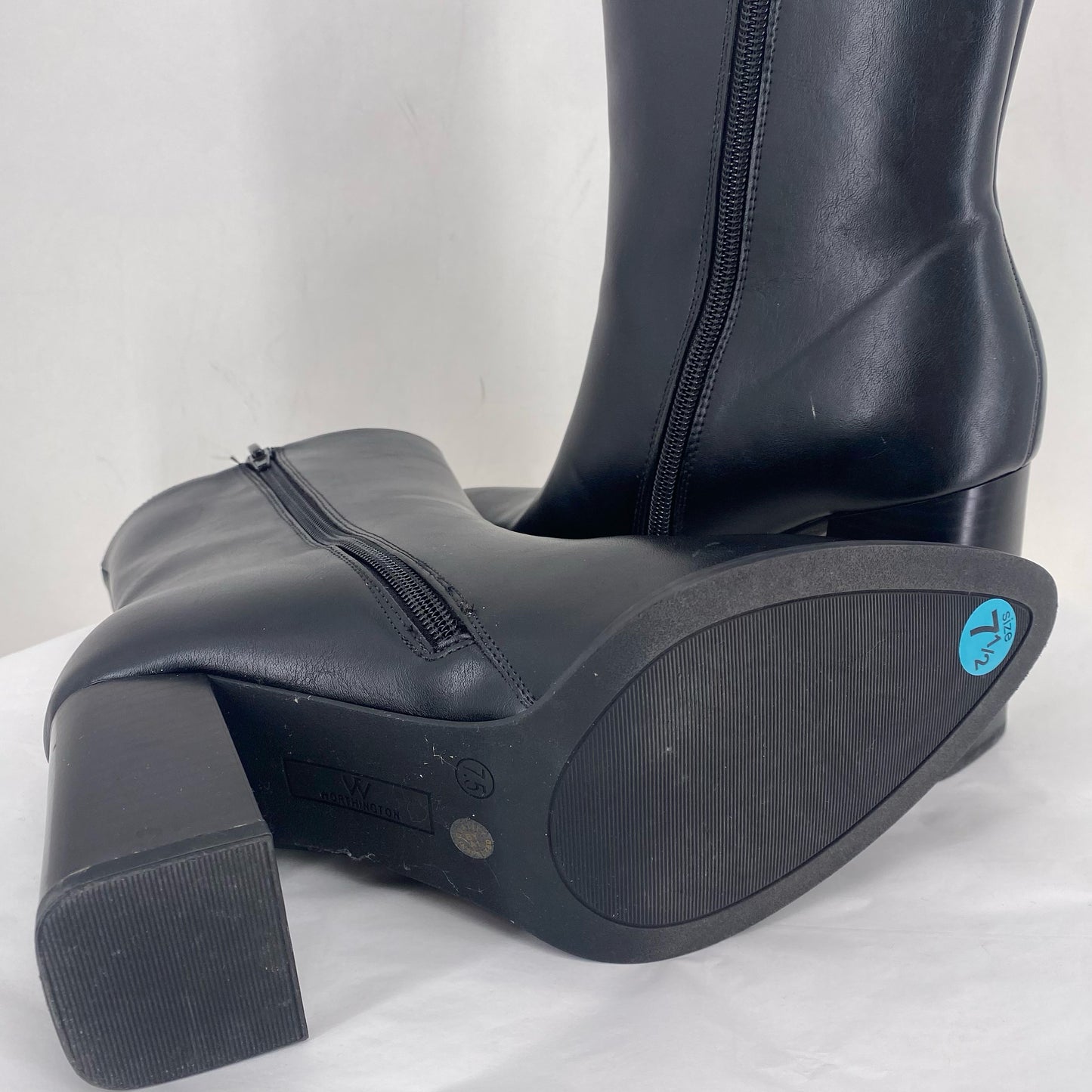 Black W Shoe Size 7.5 WORTHINGTON Boots