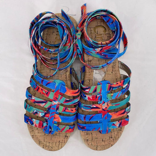 Multi-Color W Shoe Size 6 Circus Sandals