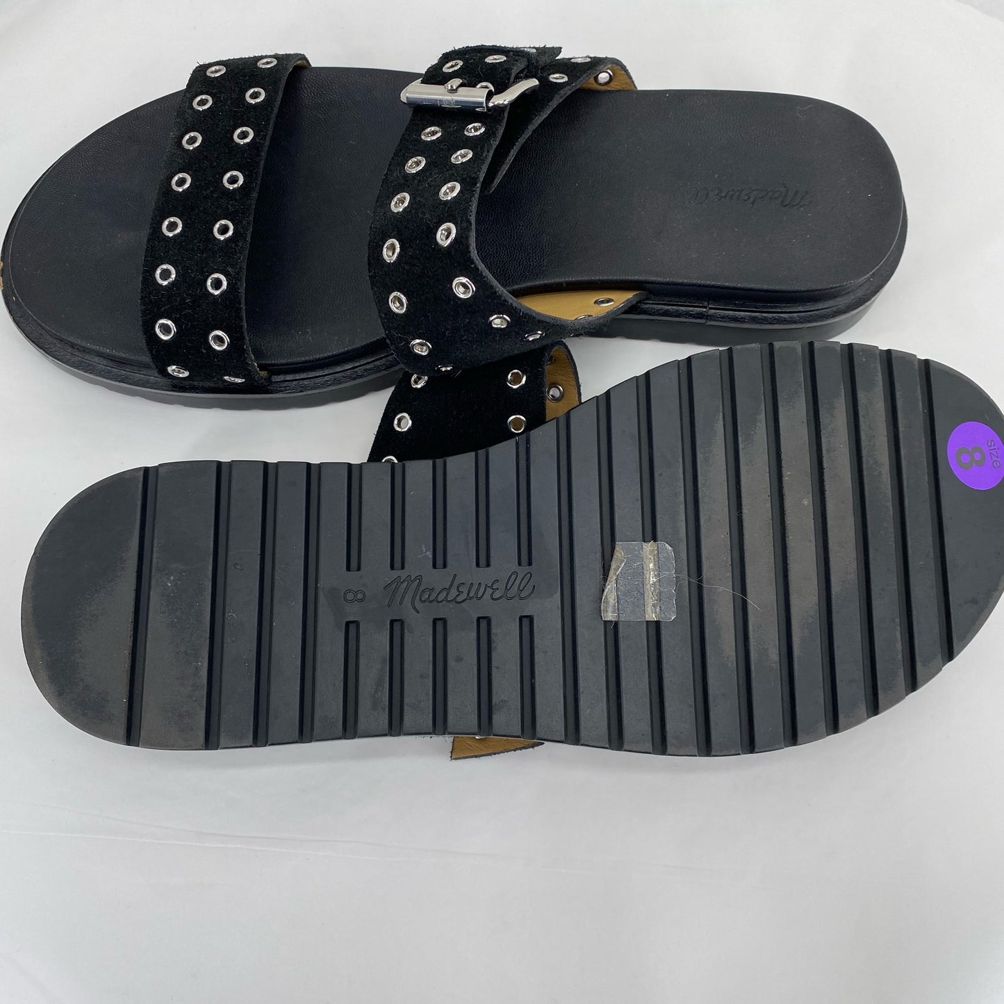 Black W Shoe Size 8 MADEWELL Sandals