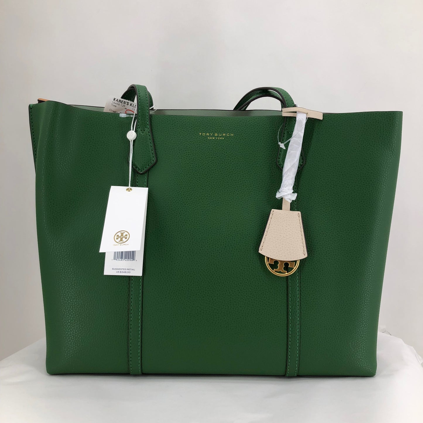 Green TORY BURCH Tote