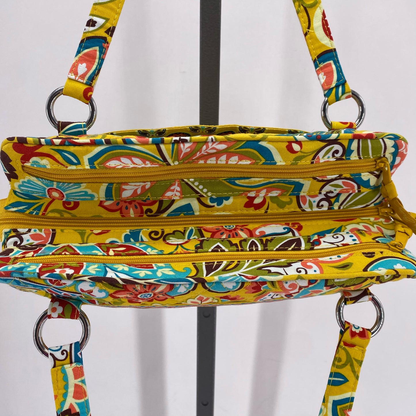 Yellow VERA BRADLEY FABRIC Tote