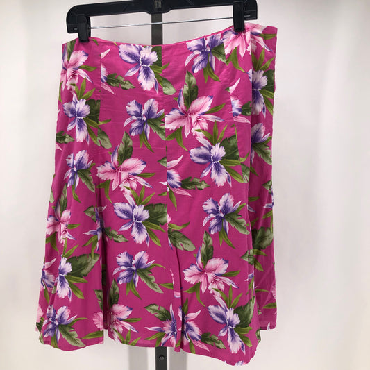 Size 14 JONES NEW YORK Floral Skirt
