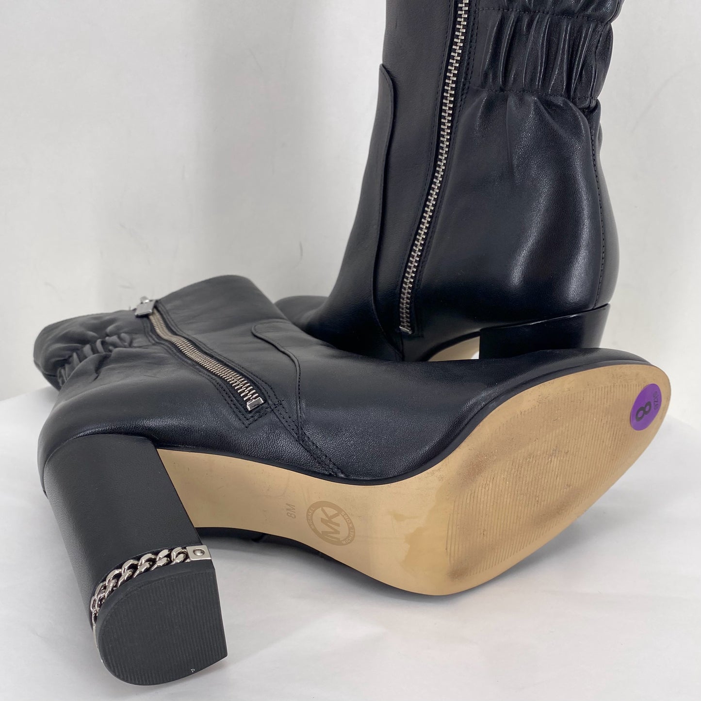 Black W Shoe Size 8 MICHAEL KORS Boots