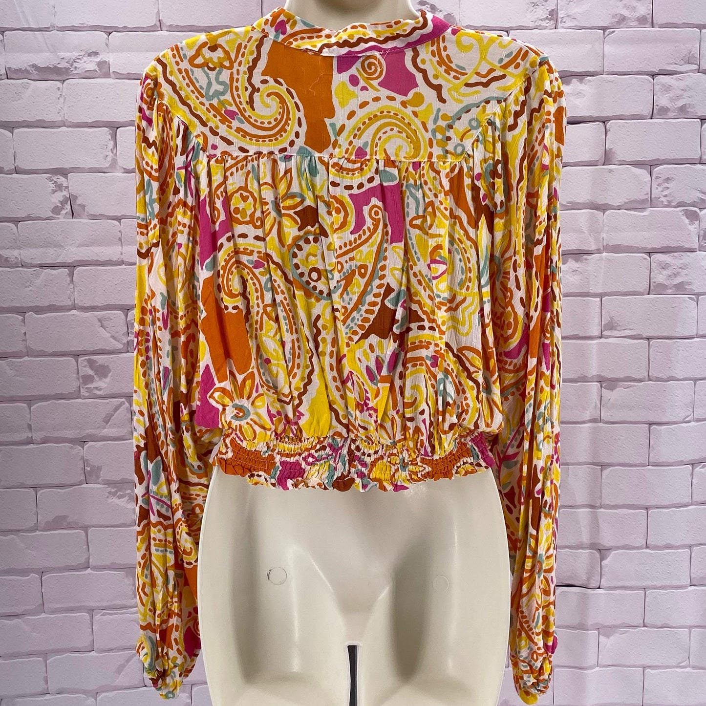 Size S Rachel Zoe FLOWERS Shirt