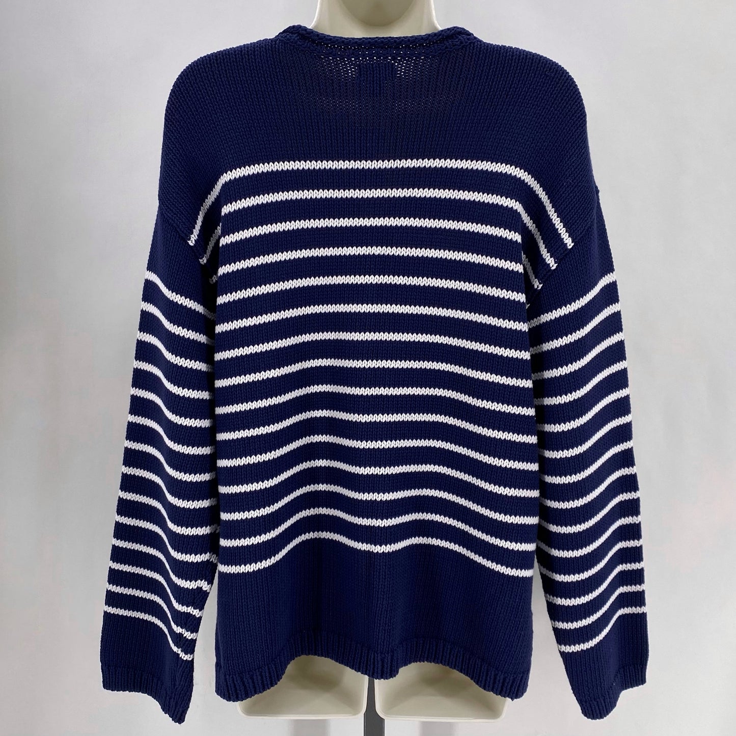 Size XL J CREW Stripe Sweater