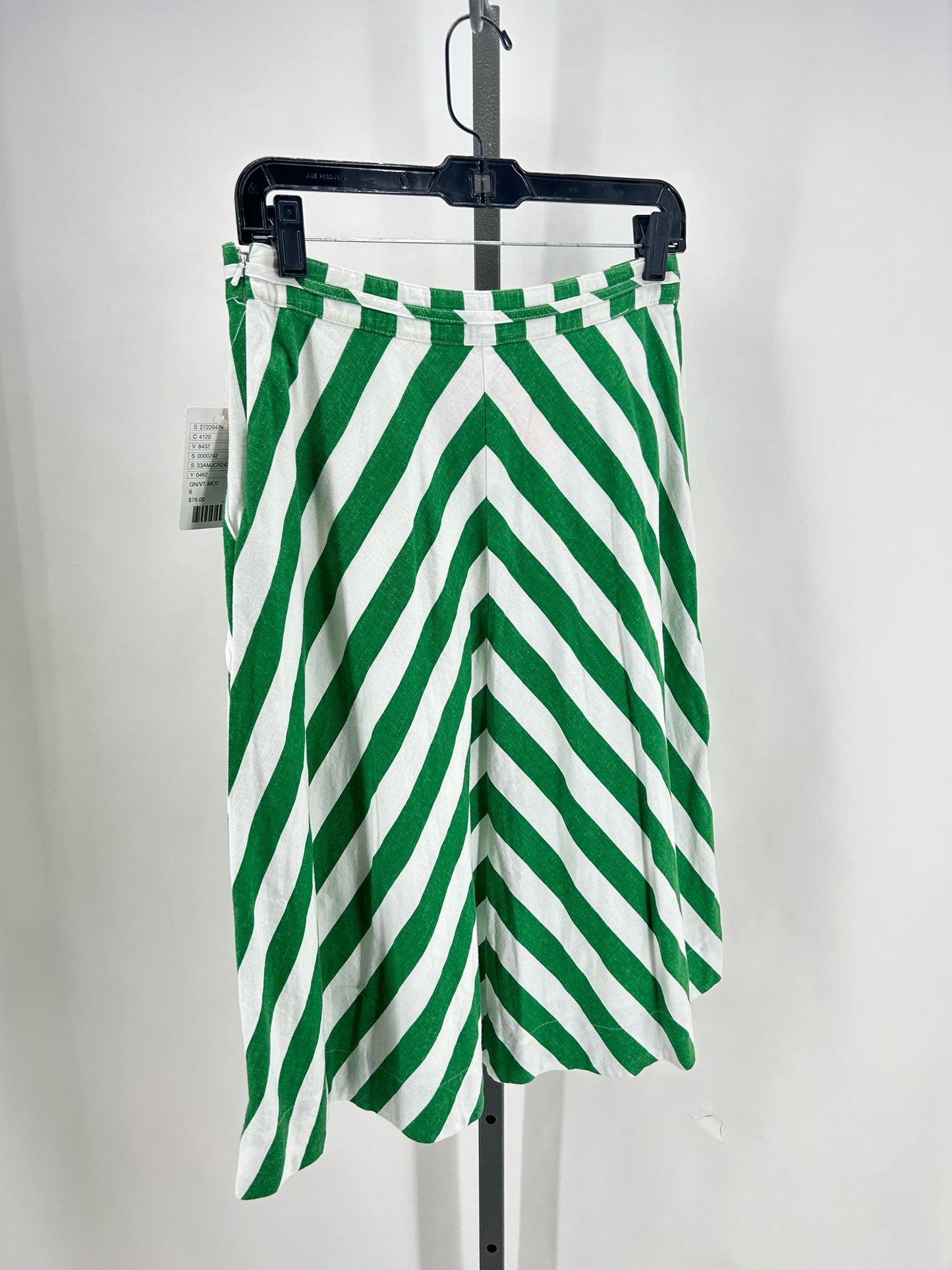 Size 6 9-h15 stcl Stripe Skirt