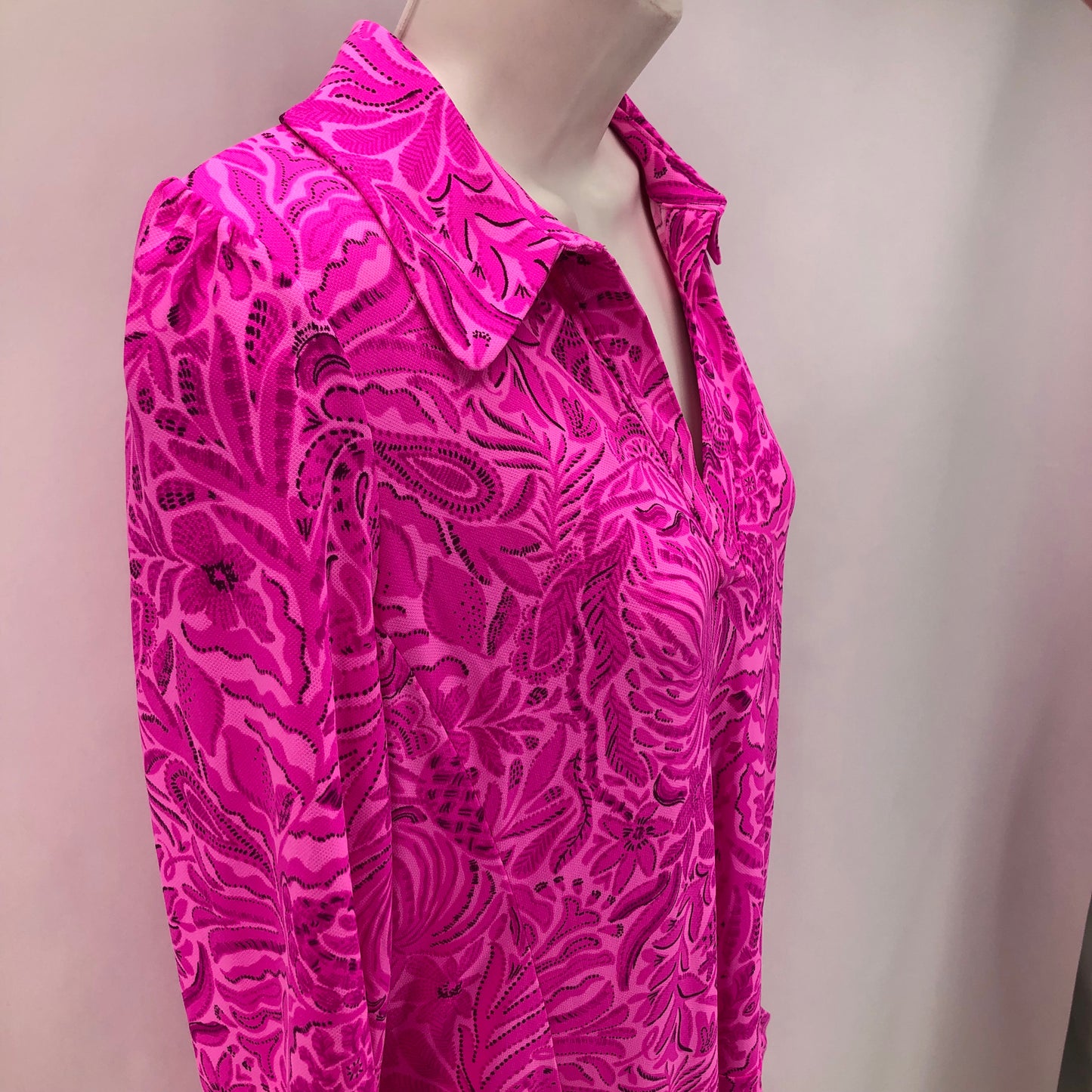 Size M LILLY PULITZER fleur de lis Dress