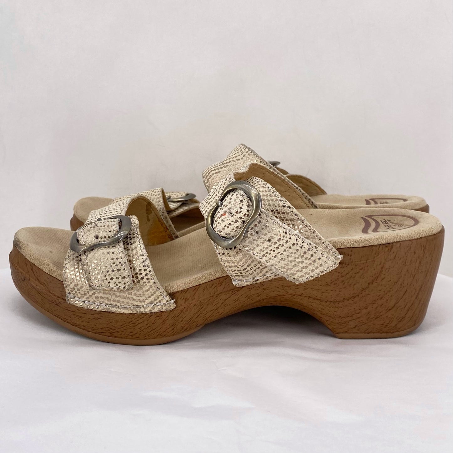 Beige W Shoe Size 40 DANSKO Sandals
