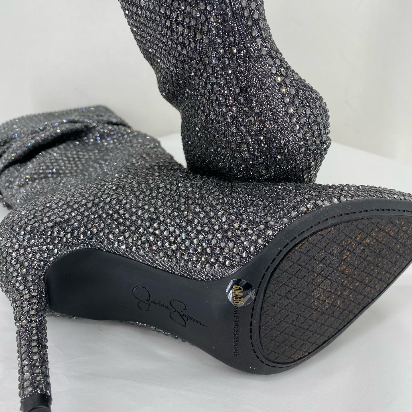 Silver W Shoe Size 6 JESSICA SIMPSON Boots