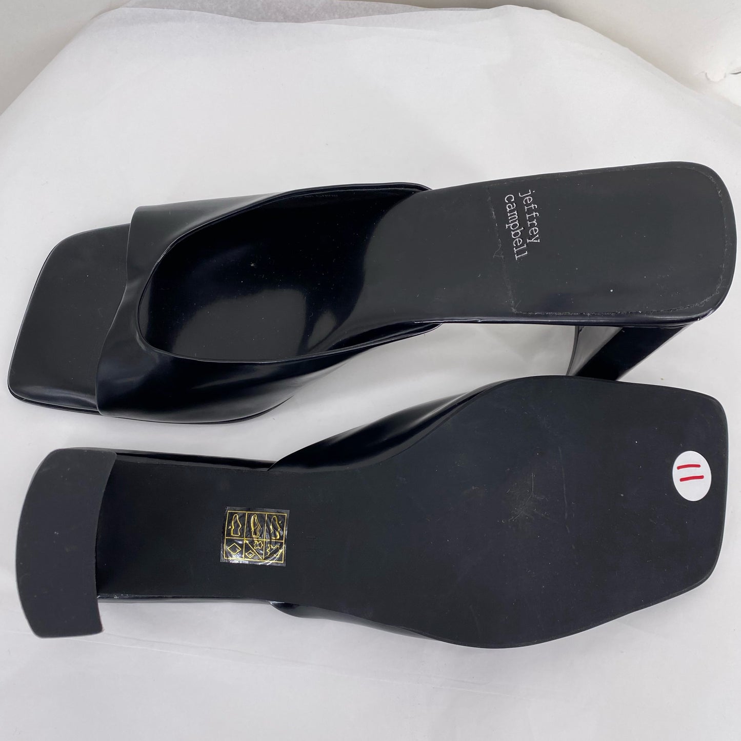 Black W Shoe Size 11 JEFFREY CAMPBELL Heels