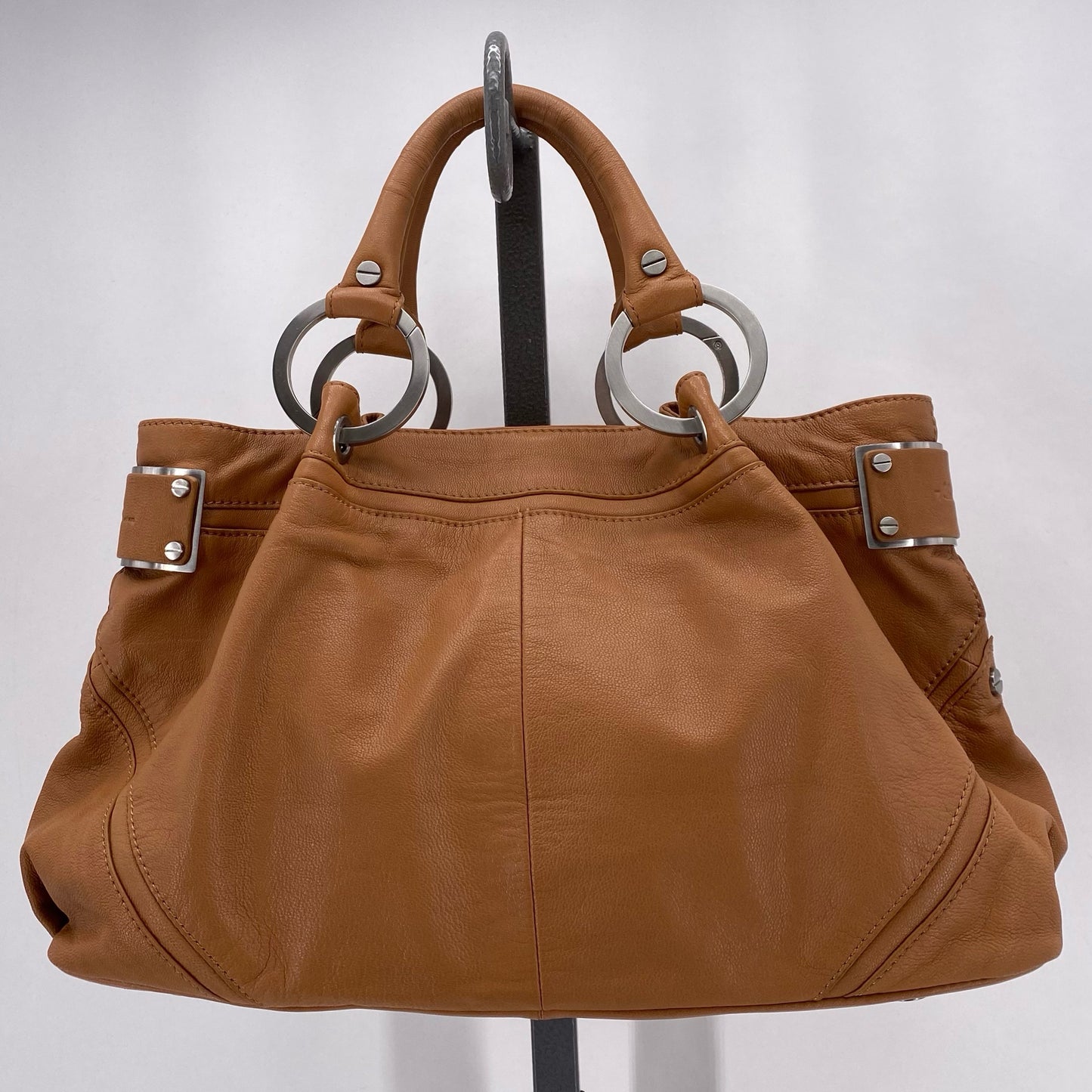 Camel KENNETH COLE Leather Tote
