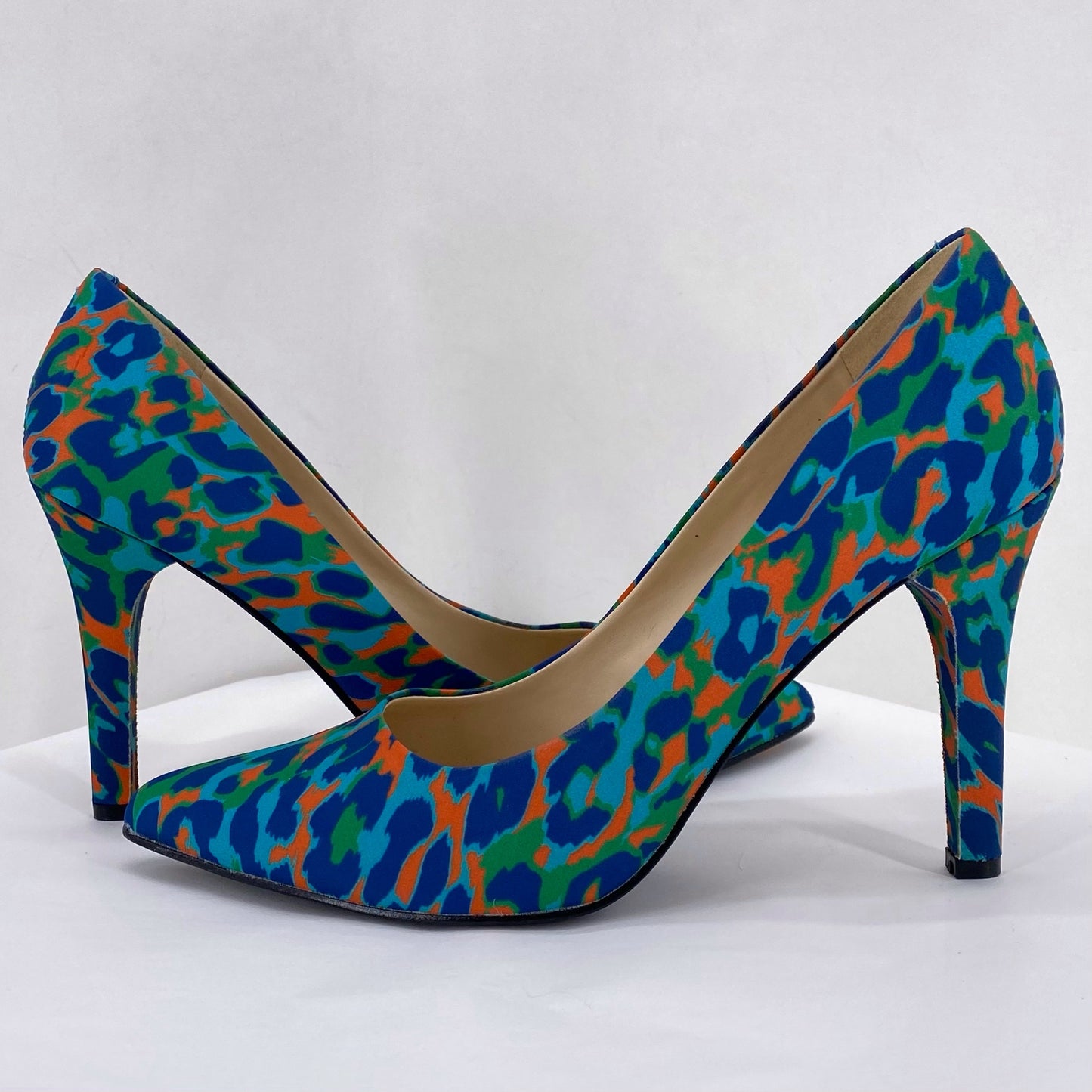 Turqouise W Shoe Size 8.5 NINE WEST Heels