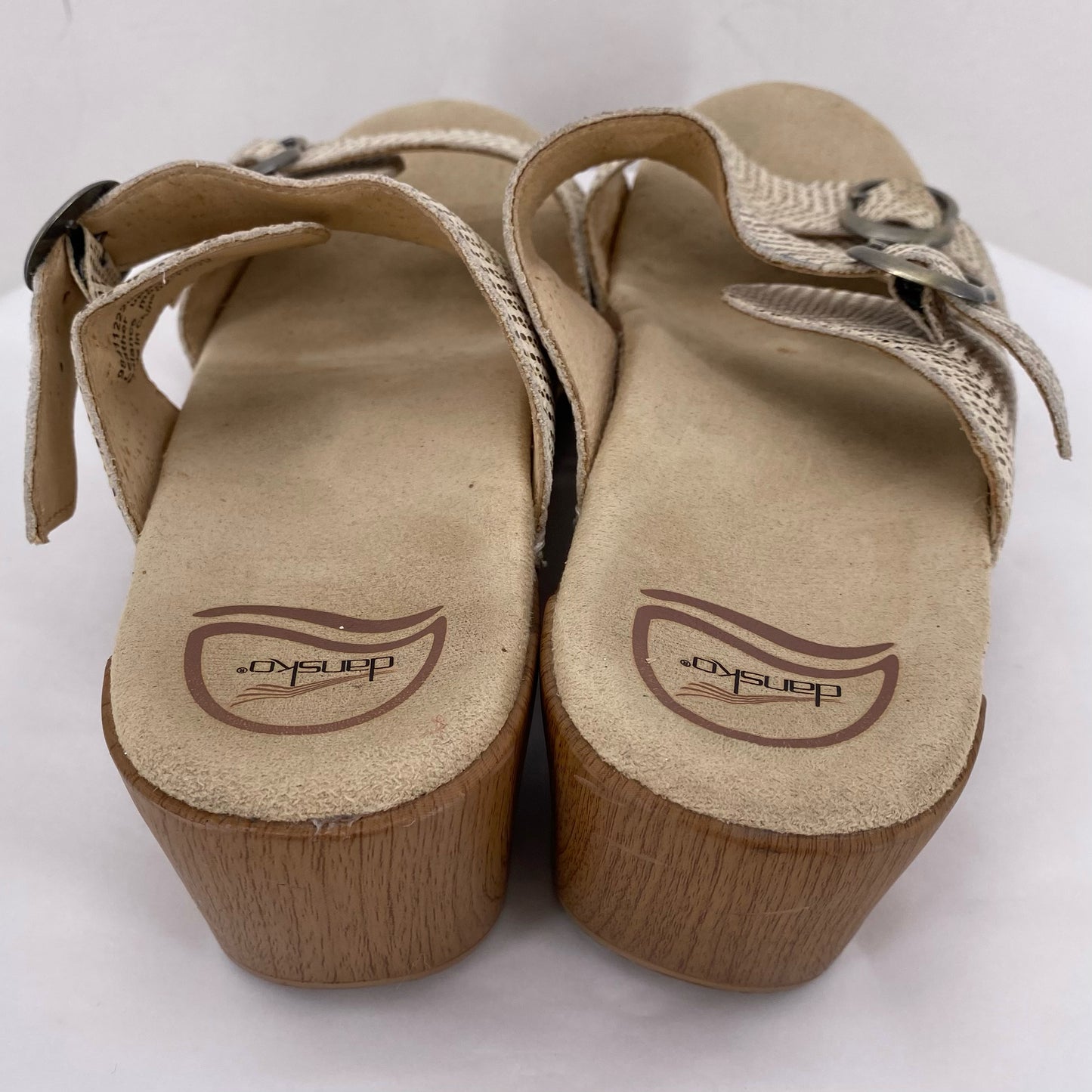 Beige W Shoe Size 40 DANSKO Sandals