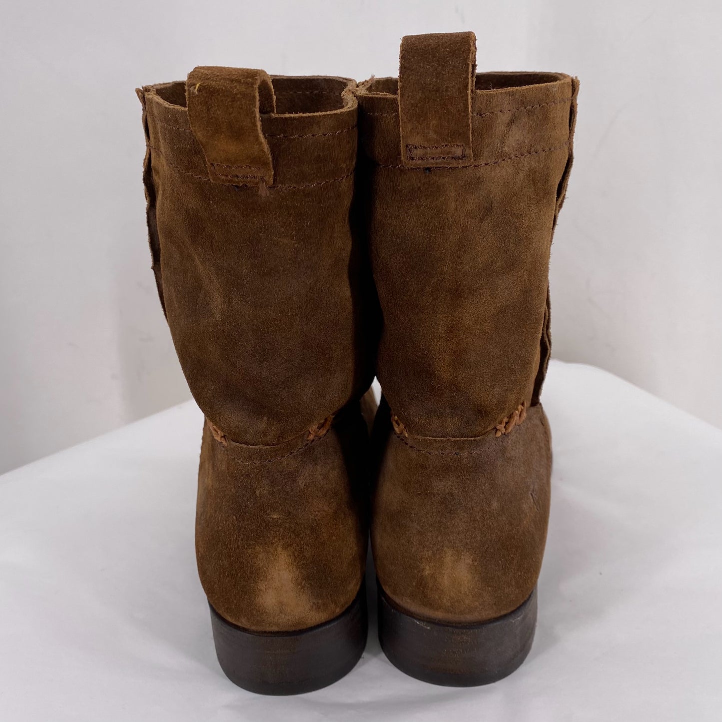 DARK BROWN W Shoe Size 8 FRYE Boots