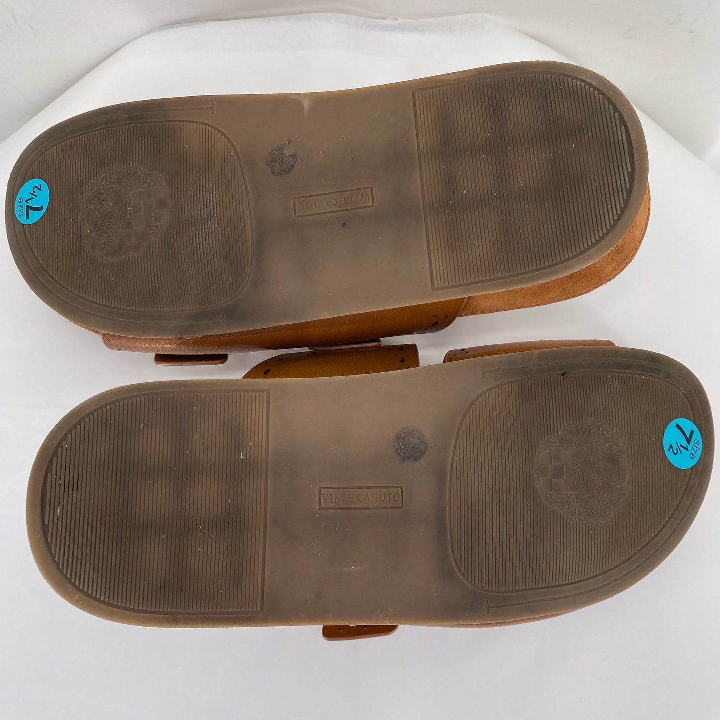 BROWN W Shoe Size 7.5 VINCE CAMUTO Sandals