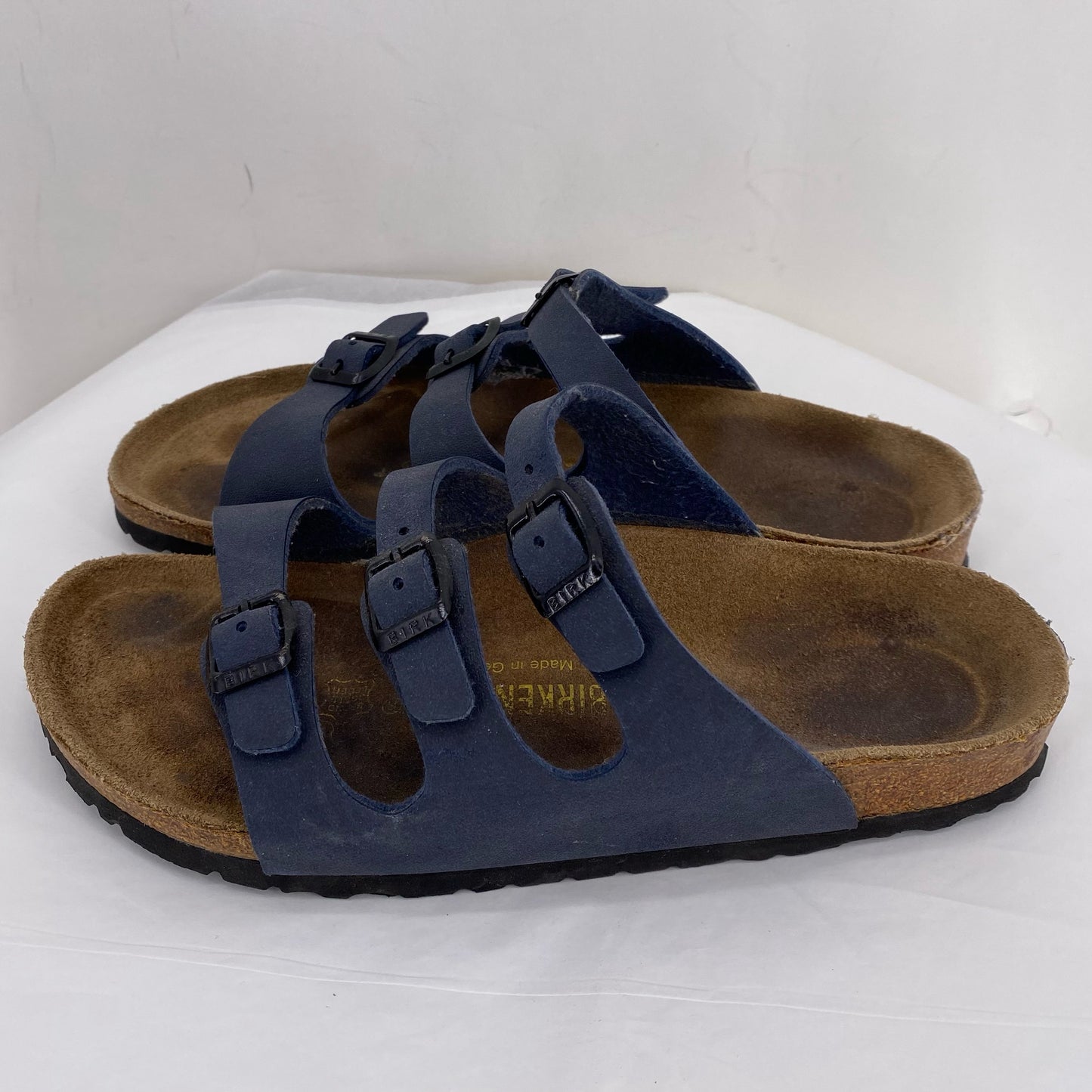 Navy W Shoe Size 8 BIRKENSTOCK Sandals