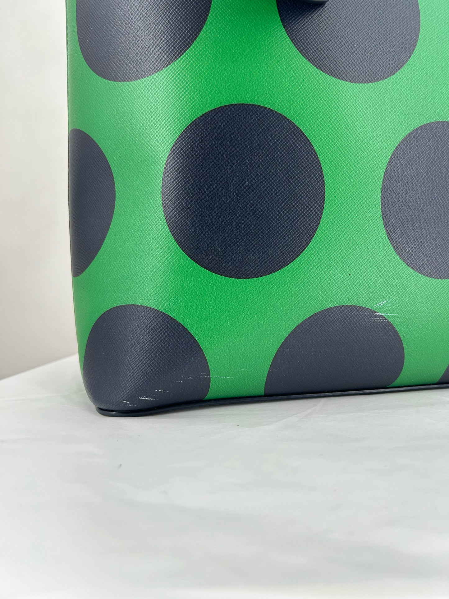 GREEN/NAVY KATE SPADE Tote