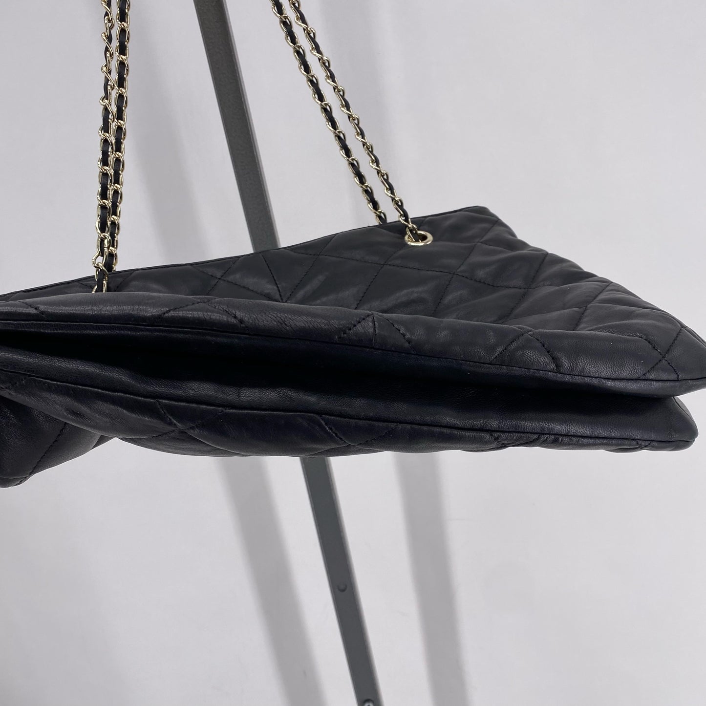 Black DKNY Leather Shoulder Bag