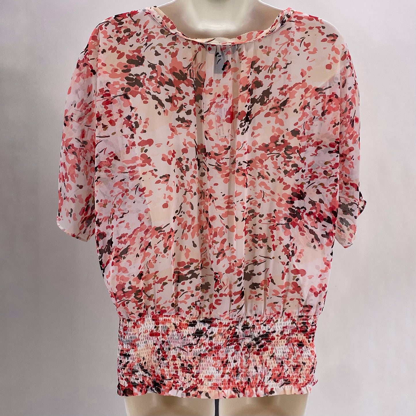 Size S WHITE HOUSE BLACK Floral Shirt