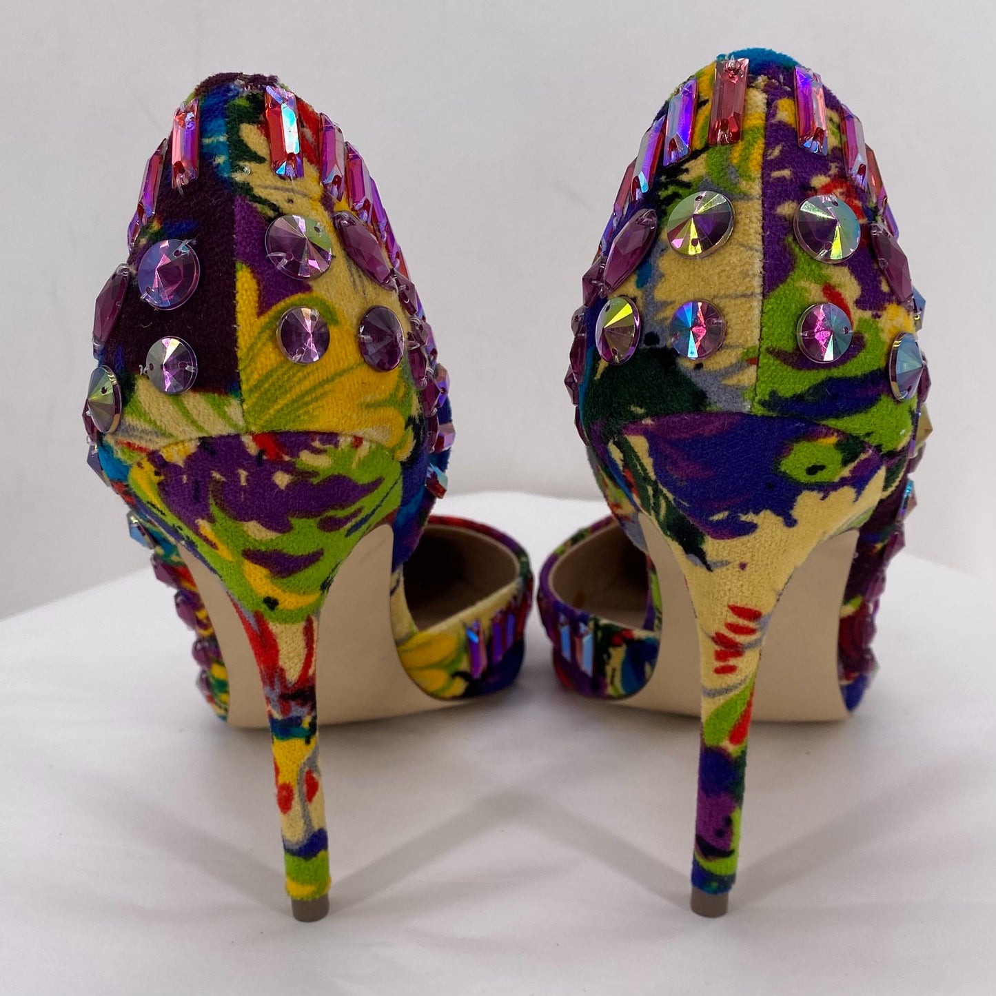 Multi-Color W Shoe Size 8 STEVE MADDEN Heels